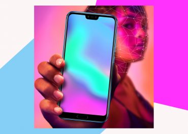 Huawei Honor10 Handy Holographic Selfie Smartphone Collage