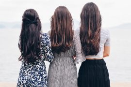 Frauen mit langen Haaren SuperShe Island Maxikleid