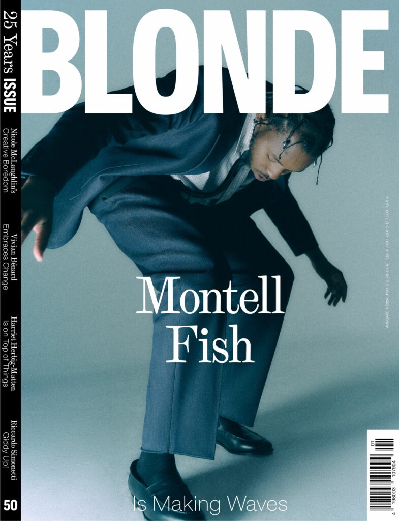 Montell Fish auf dem Cover der BLONDE #50