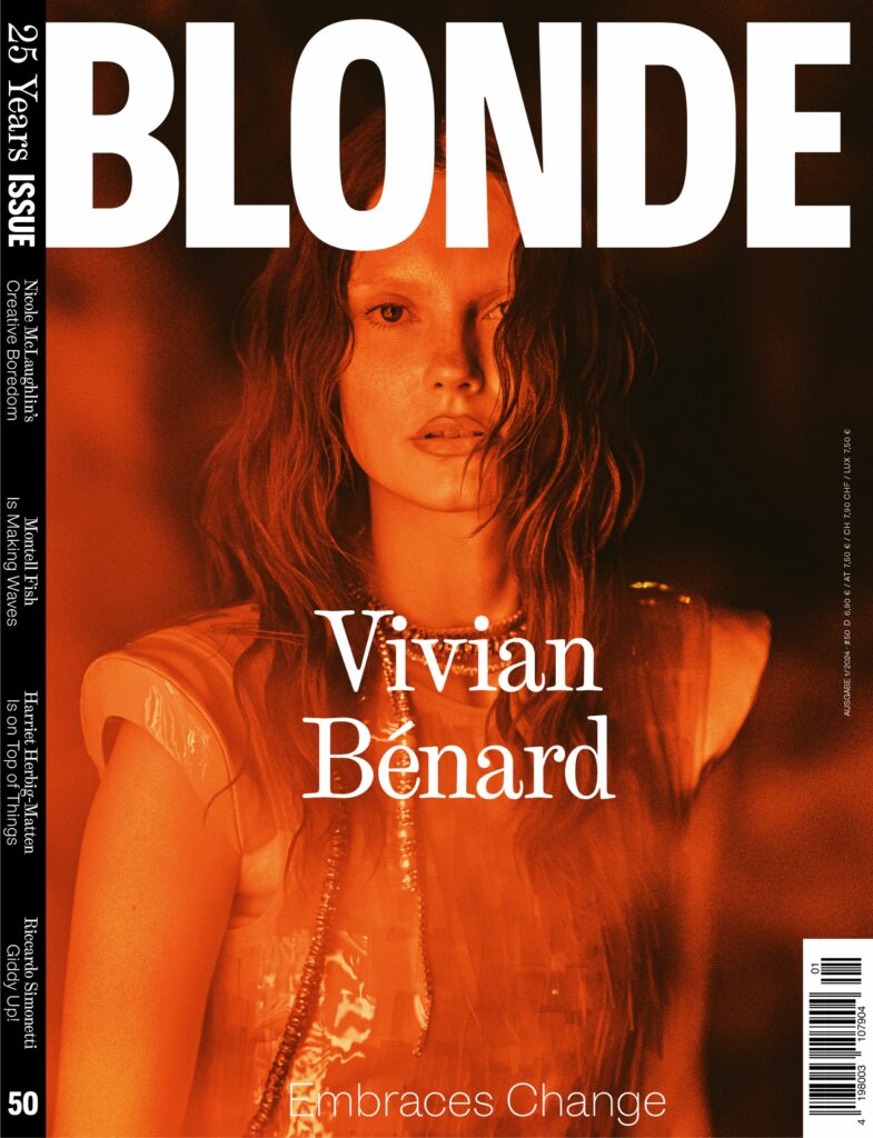 Vivian Benard auf dem Cover der BLONDE #50