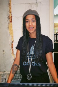 Natalie beim Adidas Gazelle Event          